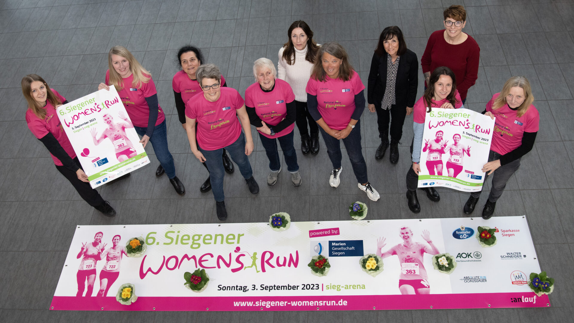 Start zum Siegener Women’s Run 2023